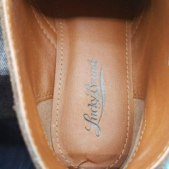 Lucky Brand Emillia Brown Ankle Suede‎ Boots - Picture 7 of 8